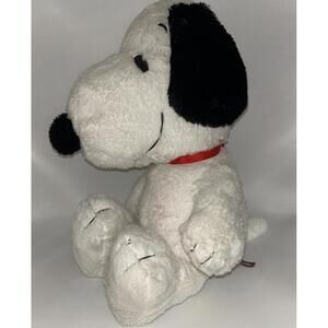 🔥🔥SOLD🔥🔥Snoopy Plush Stuffed Animal 20” Peanuts Dog Red Collar Soft and Clean
